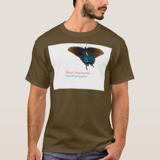 T-shirt Papillon noir Swallowtail 1