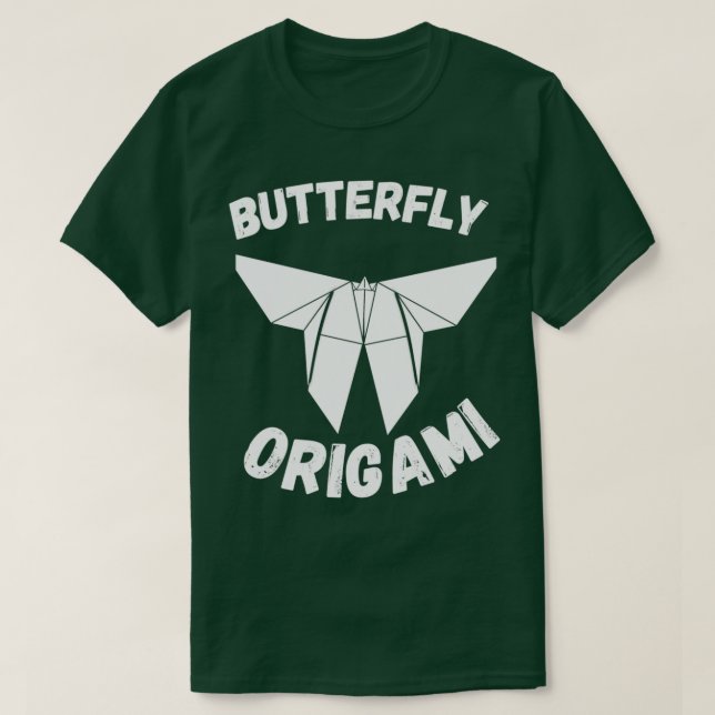 T-shirt Papillon origami (Design devant)
