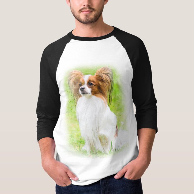 T-shirt papillon, papillon, papillon, papillon, papillon,  (Devant)