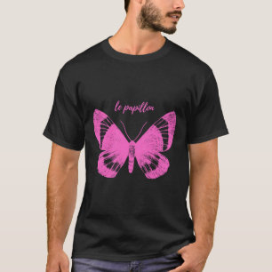 T-shirt Papillon Papillon Papillon Tea Fitting Scoop