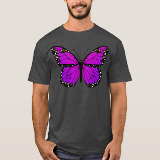 T-shirt Papillon pourpre Love Monarch Papillons pourpre B