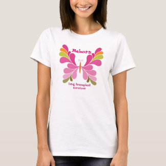 T-shirt Papillon rené (couleur) - survivant T de tx de