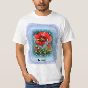 T-shirt Papillon rouge