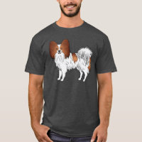 Papillon Rouge Et Blanc Dessin Animé Mignon De Chi