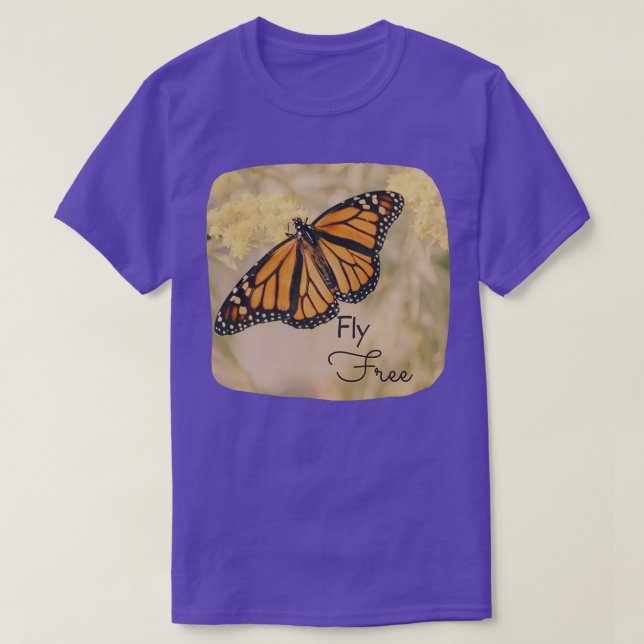 T-shirt Papillon sans vol (Design devant)