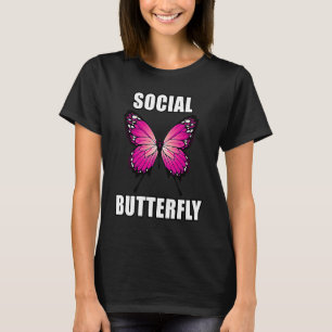 T-shirt Papillon Social Mème