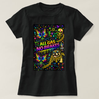 T-shirt Papillon TEESCO Chemise Papillon Graffiti 0047838