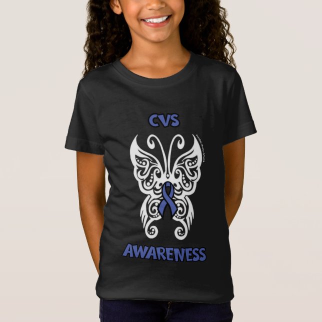 T-Shirt Papillon/Tribal...CVS (Devant)