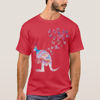 T-shirt Papillon vintage Kangaroo