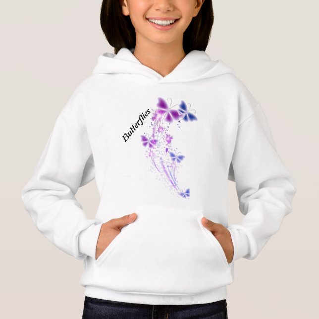 T-shirt papillons (Devant)