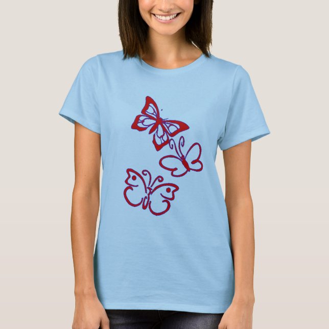 T-shirt Papillons (Devant)