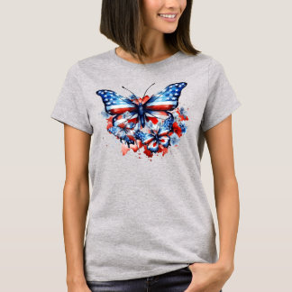 T-shirt Papillons américains