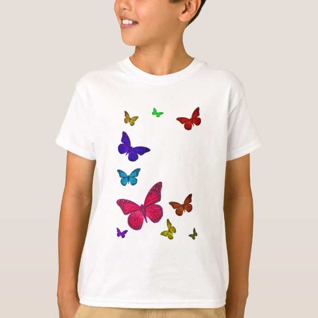 T-shirt Papillons dansants (Devant)