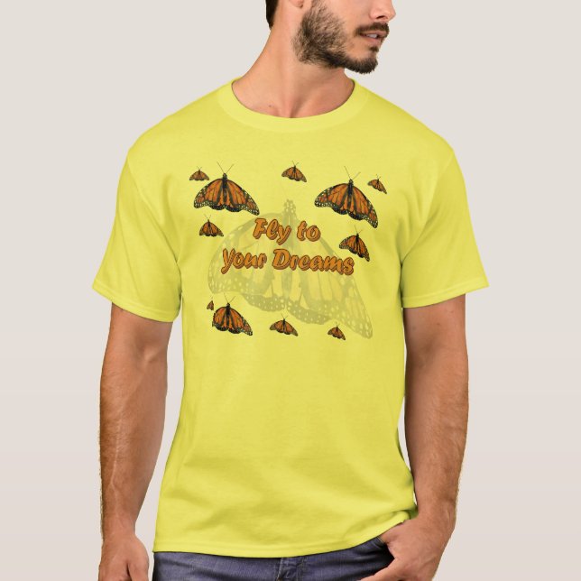 T-shirt Papillons de monarque (Devant)
