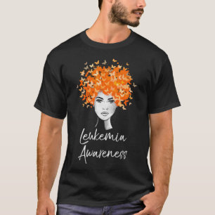 T-shirt Papillons de sensibilisation à la leucémie Cadeau