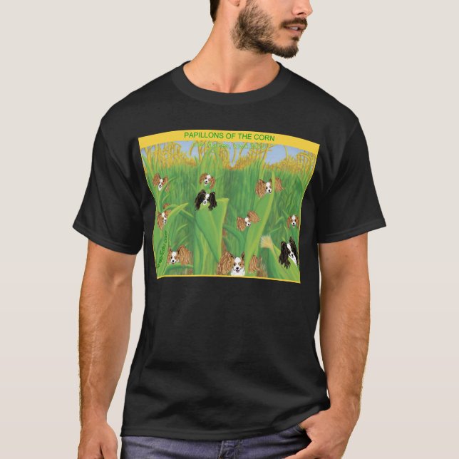 T-shirt Papillons du maïs (Devant)