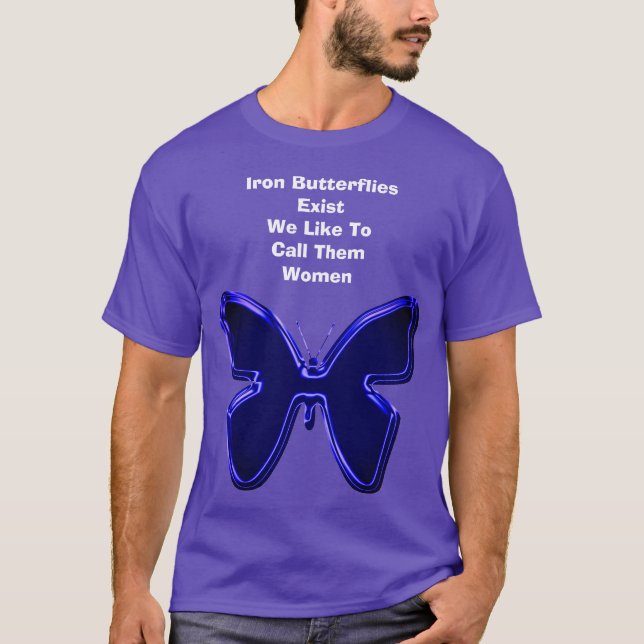 T-shirt Papillons en fer (Devant)