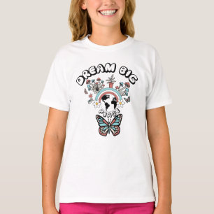 T-shirt Papillons et champignons Rêve Big positif inspo