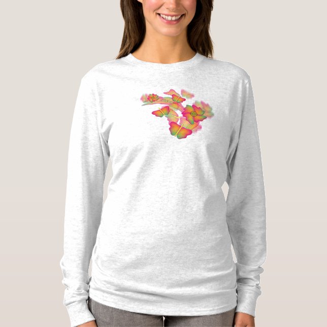 T-shirt Papillons & Fleurs (Devant)