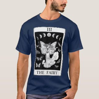 T-shirt Papillons Lune Grunge Fée Fairycore Tarot Card
