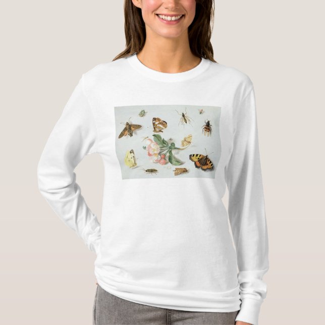 T-shirt Papillons, mites et d'autres insectes (Devant)
