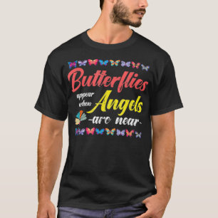 T-shirt Papillons Monarque Papillon-cadeau de l'aile