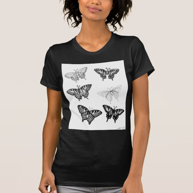 T-shirt Papillons par le cricketdiane (Devant)