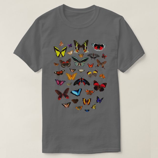 T-shirt Papillons Partout (Design devant)