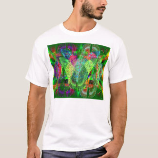 T-shirt Papillons sur le mur