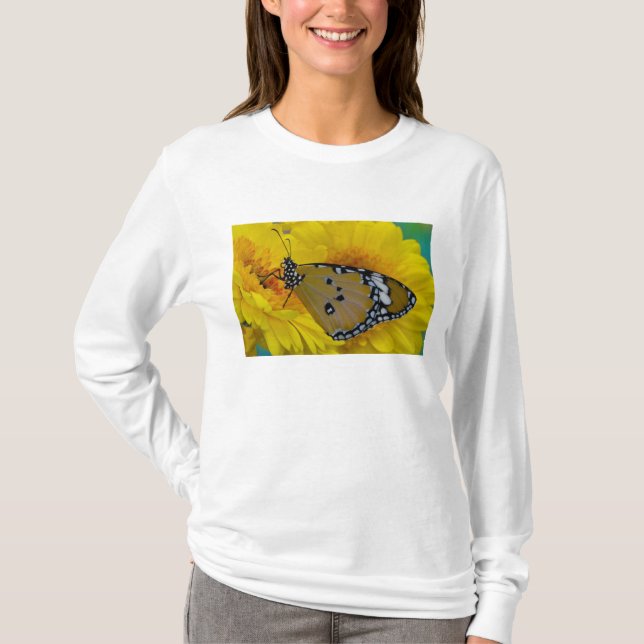 T-shirt Papillons Tropicaux (Devant)