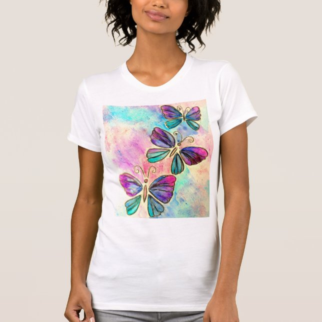 T-shirt Papillons volant (Devant)