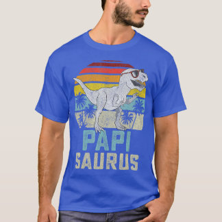 T-shirt Papisaurus T Rex Dinosaur Papi Saurus Famille Matc