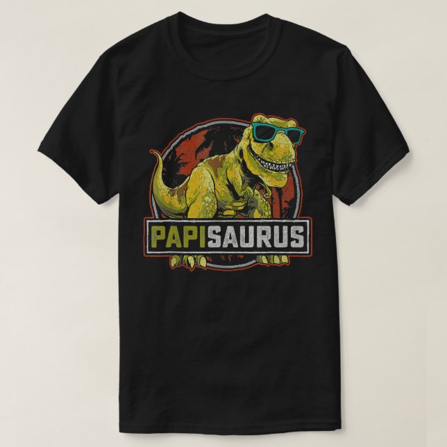 T-shirt Papisaurus T Rex Dinosaur Papi Saurus Famille Matc (Design devant)