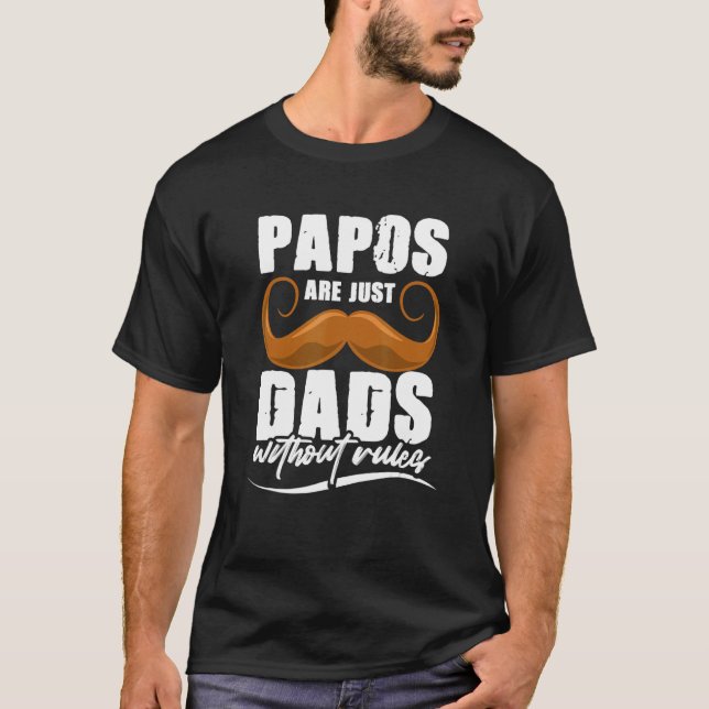 T-shirt Papo Grand-père Fête des pères_2 (Devant)