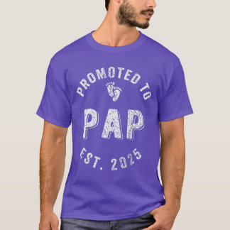 T-shirt Papou pour la première fois en 2025 famille fam