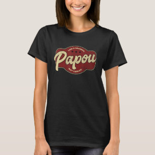 T-shirt Papou vintage Comme un grand-père mais Glacière 1