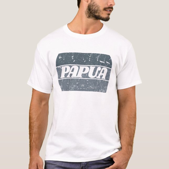 T-shirt Papouasie, Indonésie (Devant)