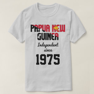 T-shirt Papouasie-Nouvelle-Guinée Fête de l'indépendance