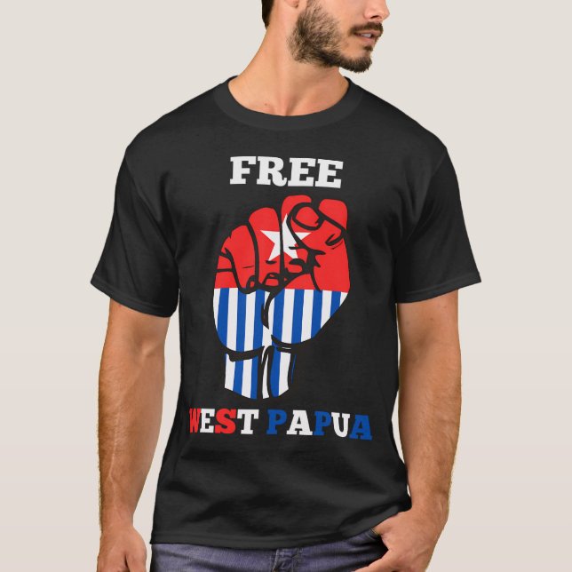 T-shirt Papouasie occidentale libre (Devant)