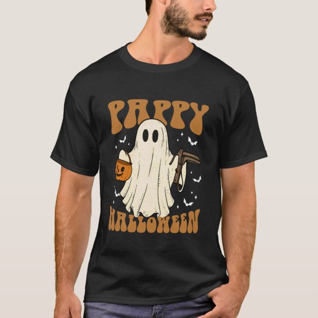 T-shirt Pappy Halloween Ghost with Speculum OB Nursing Dep (Devant)