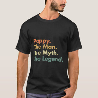 T-shirt Pappy Le Mythe La Légende Père Papa oncle