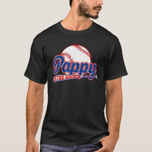 T-shirt Pappy Of Rookie Of Year 1st Birthday Baseball them