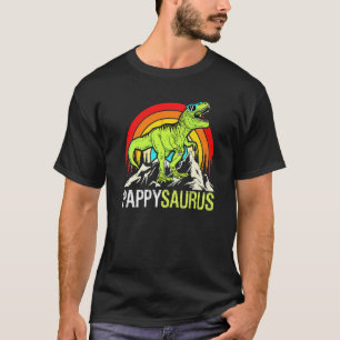 T-shirt Pappysaurus Fun Dinosaur Pappy Saurus Family Match