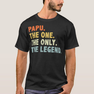 T-shirt Papu La Fête des pères One OnlyFunny pour Grand-Pè