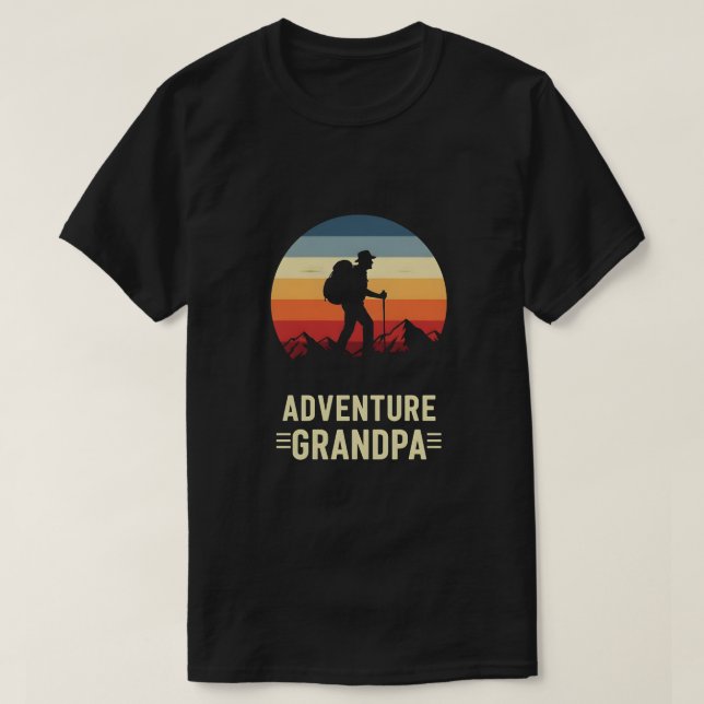 T-shirt Papy Aventurier (Design devant)