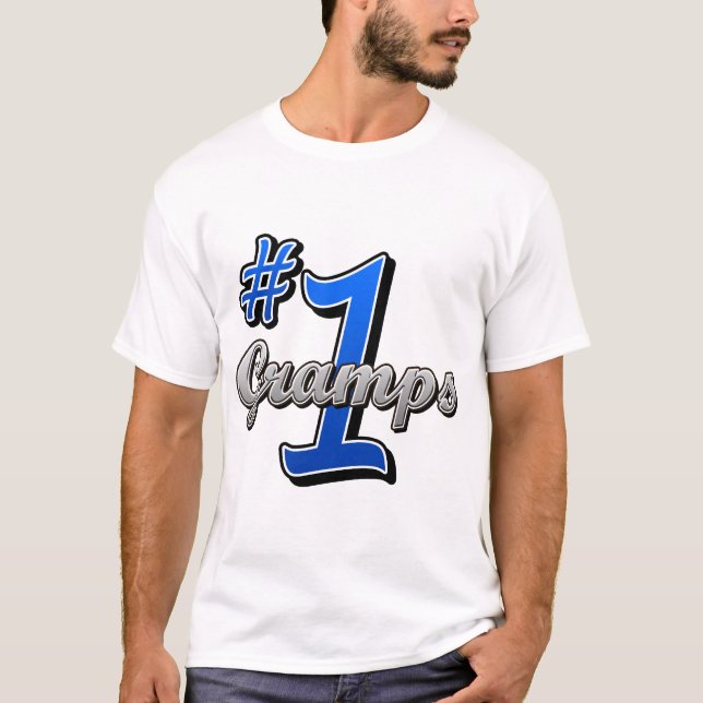 T-shirt Papy du numéro un (Devant)