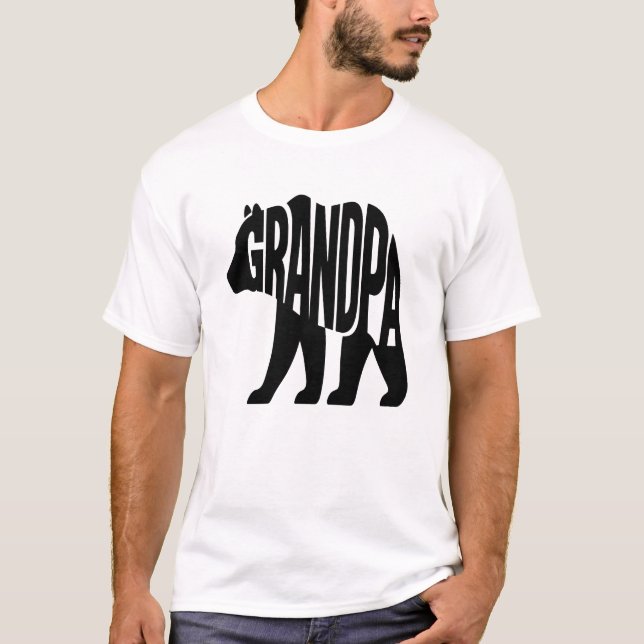 T-shirt Papy Ours (Devant)