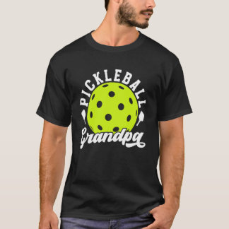 T-shirt Papy pickleball Meilleur joueur de pickleball Papy