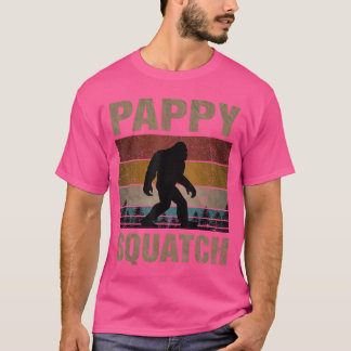 T-shirt Papy Squatch Papy Sasquatch Yéti Famille Assortie