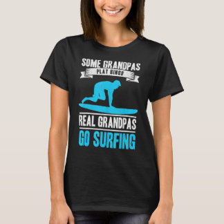 T-shirt Papy Surf Fais du Surf Grand-père Surfeur Ol
